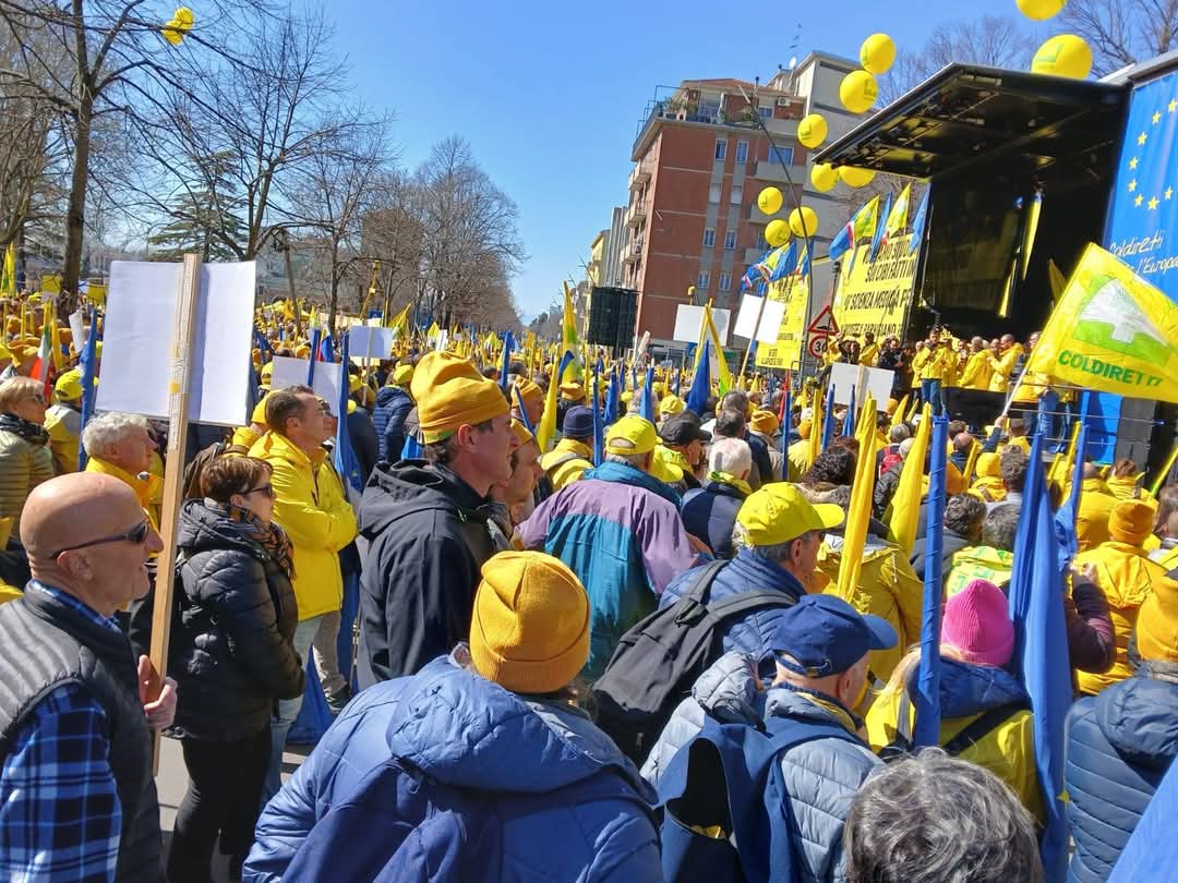 TROFARELLO – L’Amministrazione a Parma nella manifestazione di Coldiretti