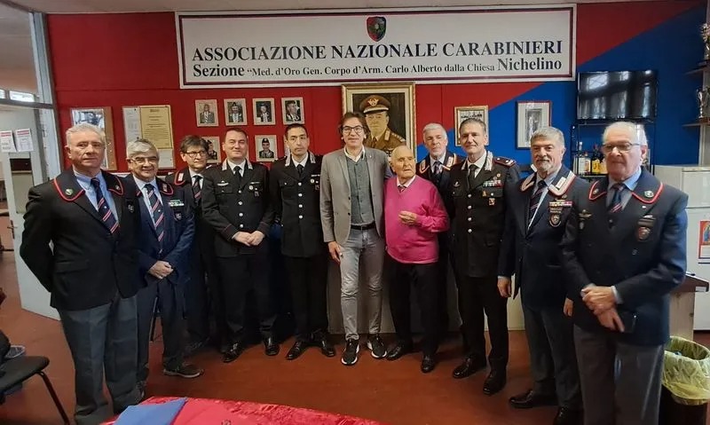 NICHELINO – Il vice brigadiere Michele Melfa compie 103 anni