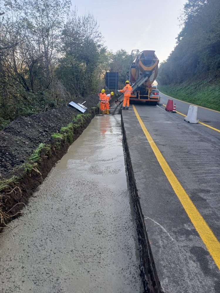 Strada provinciale 590, lavori in corso per renderla più sicura