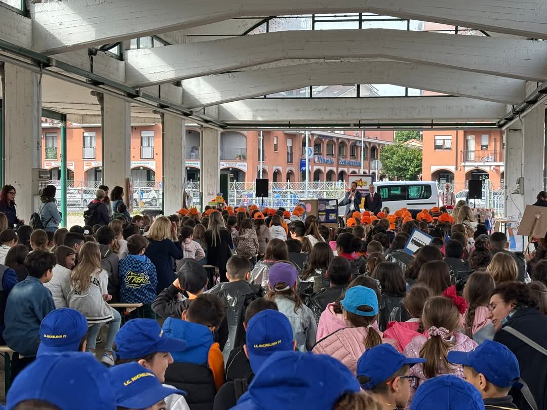 MONCALIERI – Un premio per i piccoli alunni che hanno partecipato al lavoro sulla sicurezza stradale