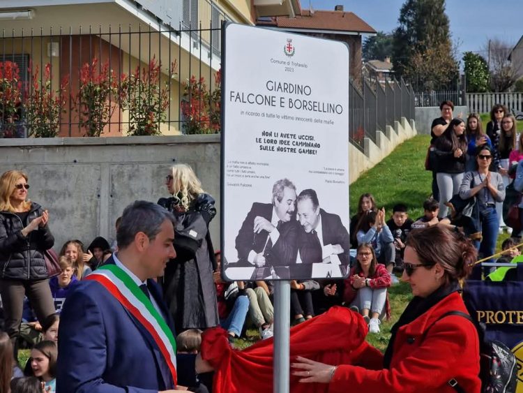 TROFARELLO – Giardino dedicato alle vittime della strage di Capaci