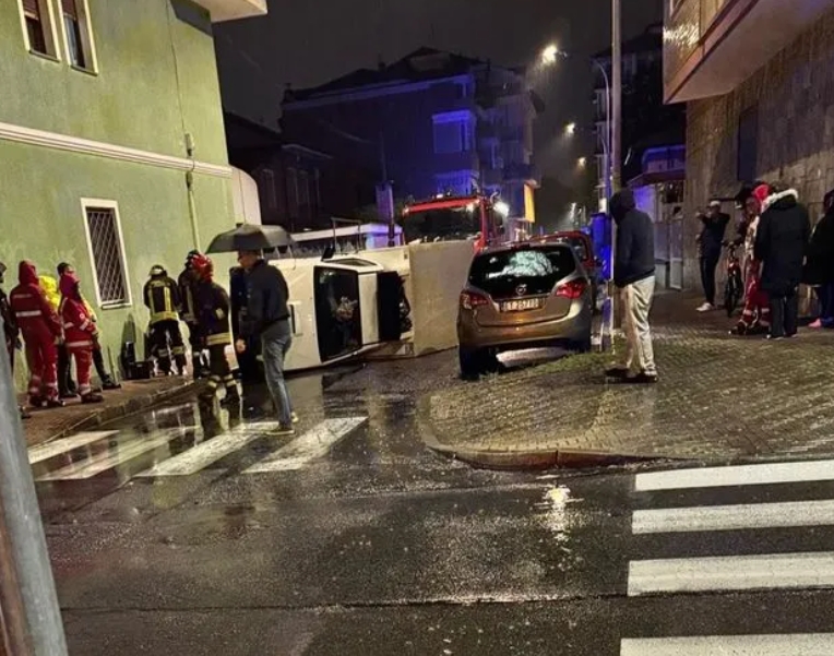 NICHELINO – Incidente in via San Francesco