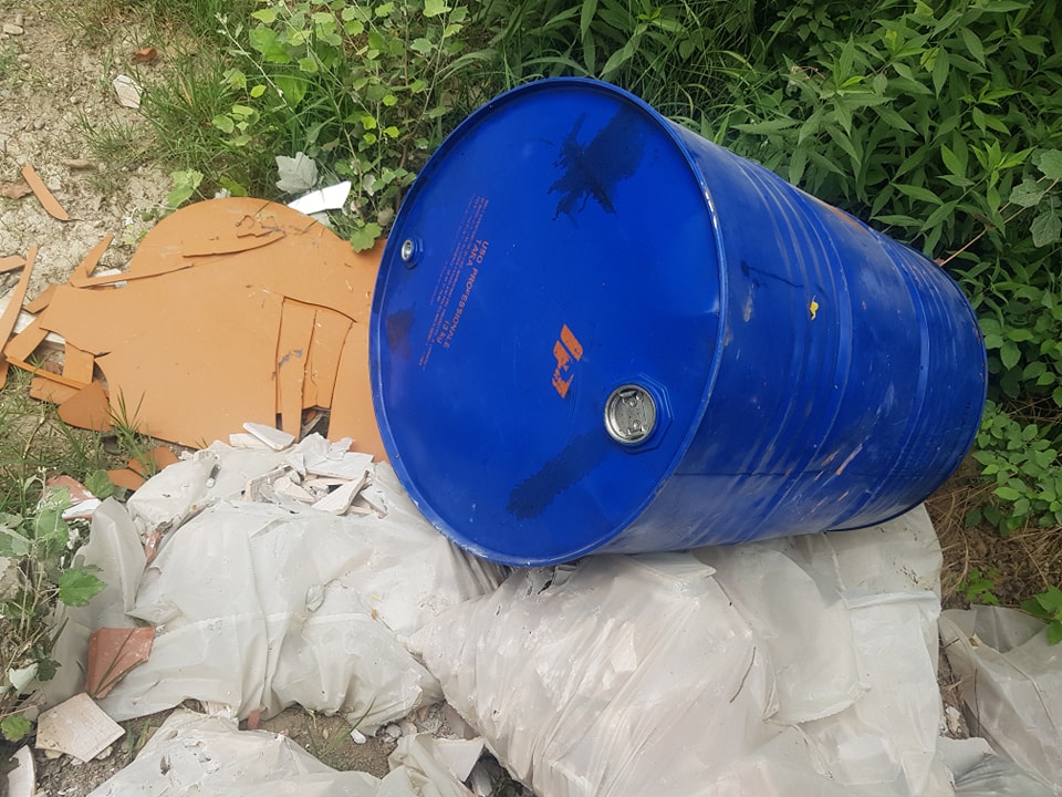 MONCALIERI – Nuovo maxi abbandono di rifiuti sul territorio