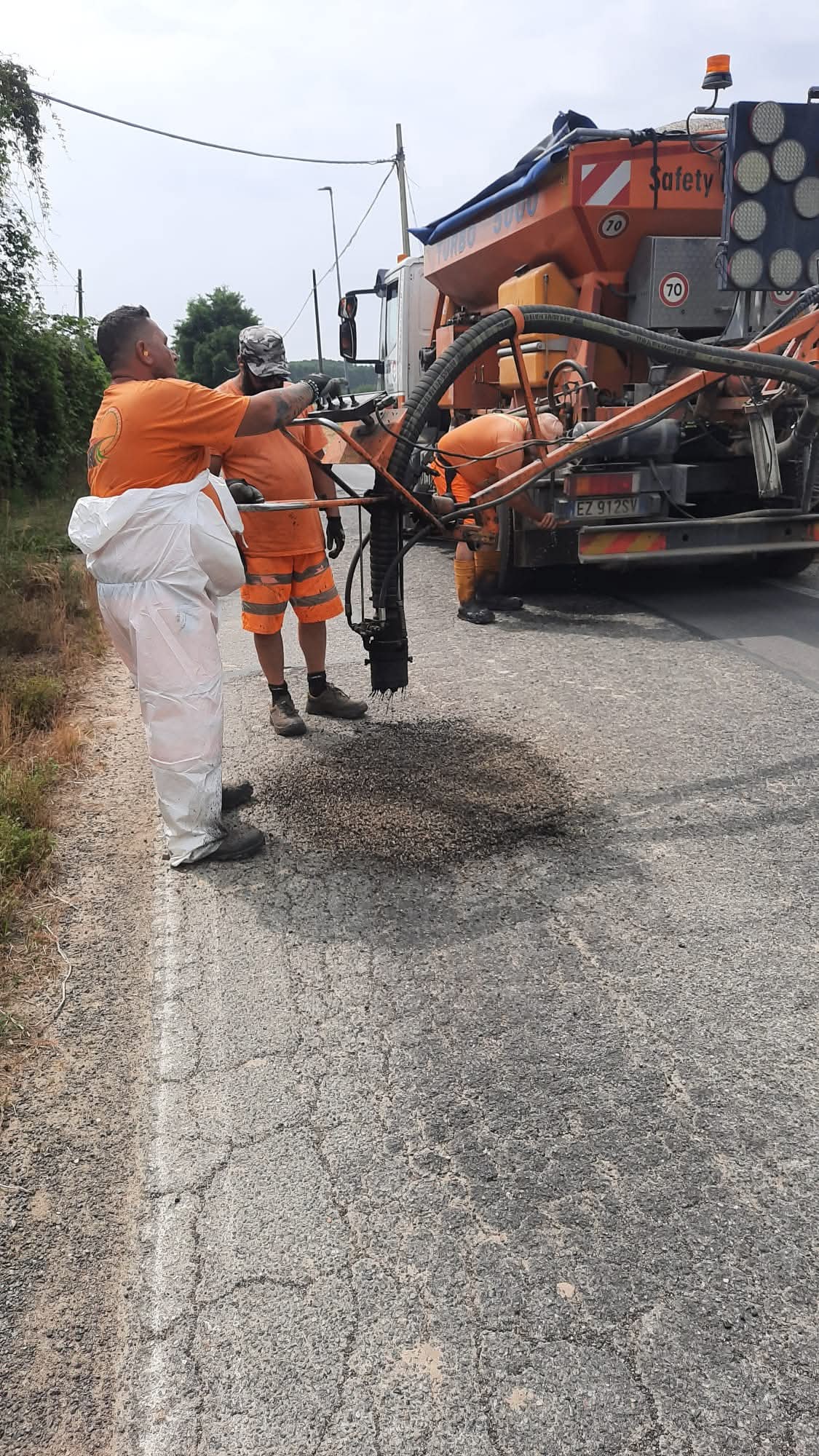 SANTENA – Via ai lavori di riqualificazione delle strade