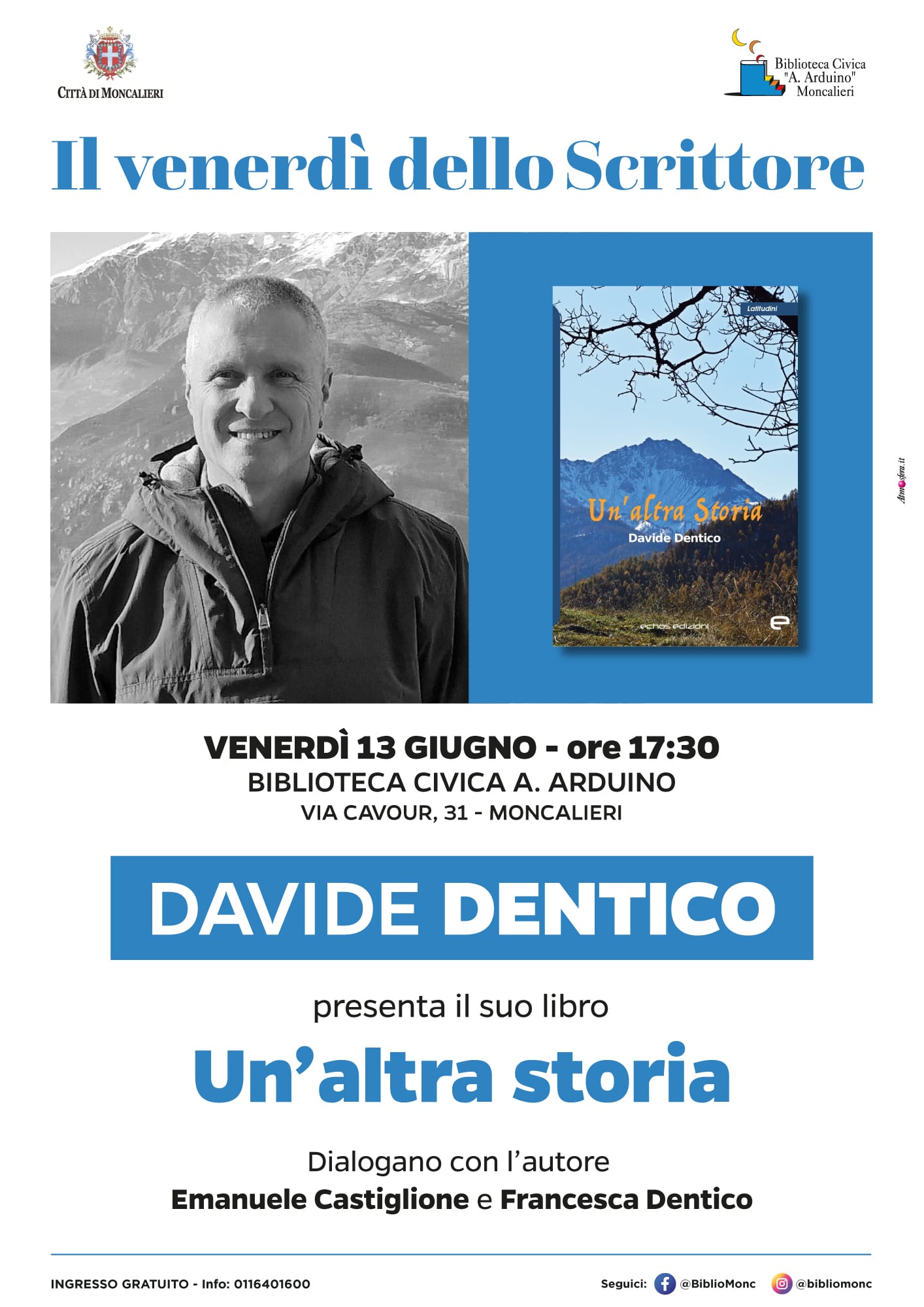 Alla Biblioteca Arduino di Moncalieri c’è “Un’altra storia”