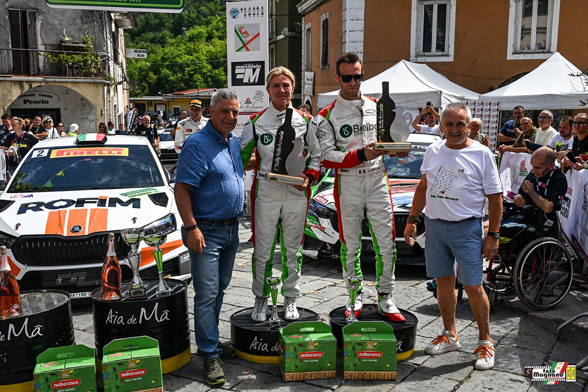 RALLY – Jacopo Araldo sale sul podio del secondo «Valle Arroscia»