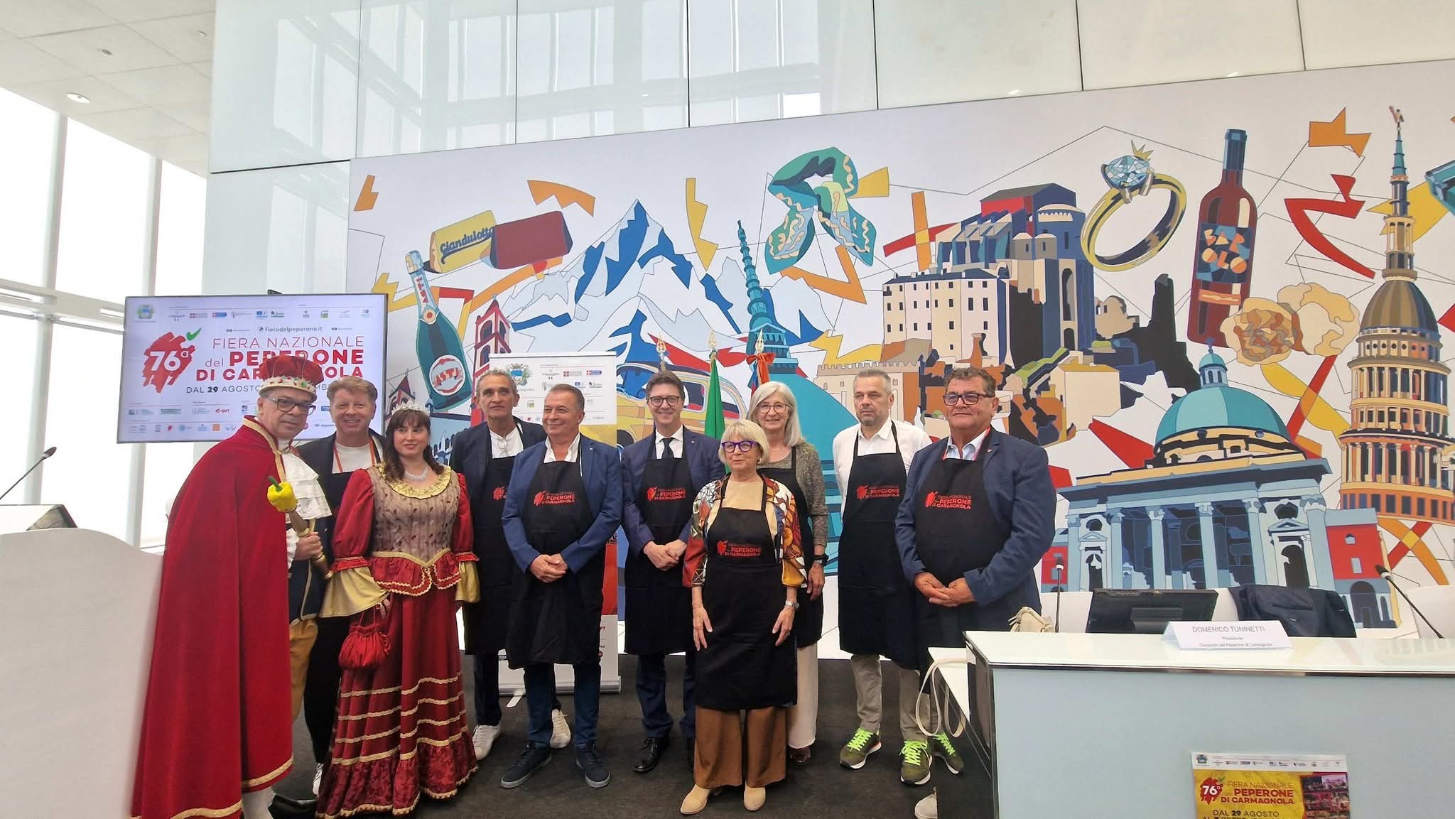 CARMAGNOLA – Presentata la nuova edizione della fiera del Peperone