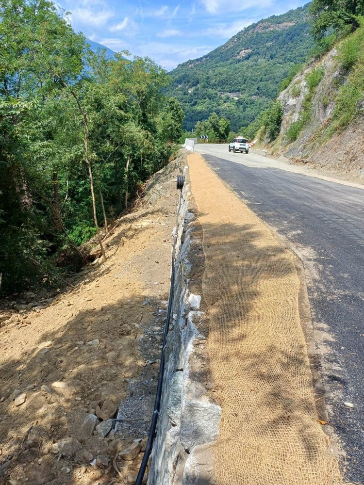 Oggi riapre a Borgofranco d’Ivrea la strada provinciale 74