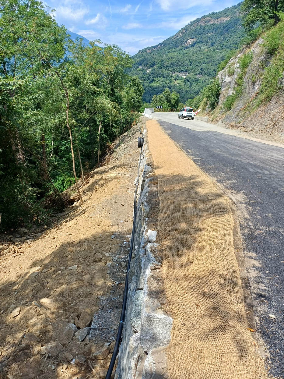 Oggi riapre a Borgofranco d’Ivrea la strada provinciale 74