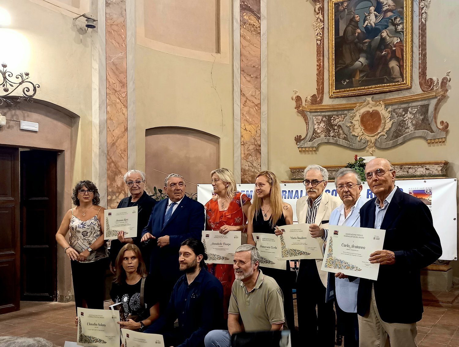 Carlo Avataneo è tra i vincitori del 38° Premio giornalistico del Roero