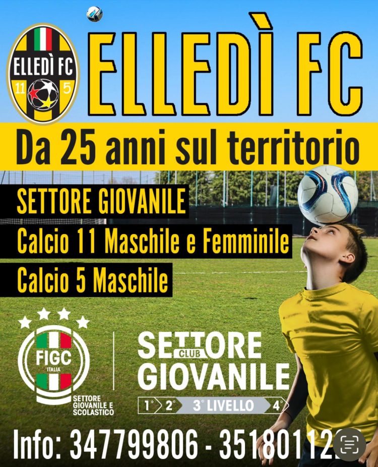 La Elledi FC di Carmagnola punta al calcio a 11 per i giovani Under 15