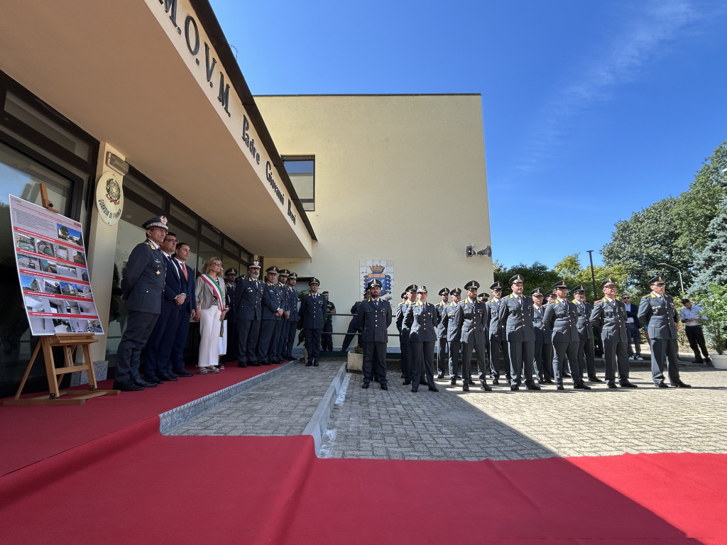 La caserma della Finanza di Orbassano rinasce dopo la ristrutturazione