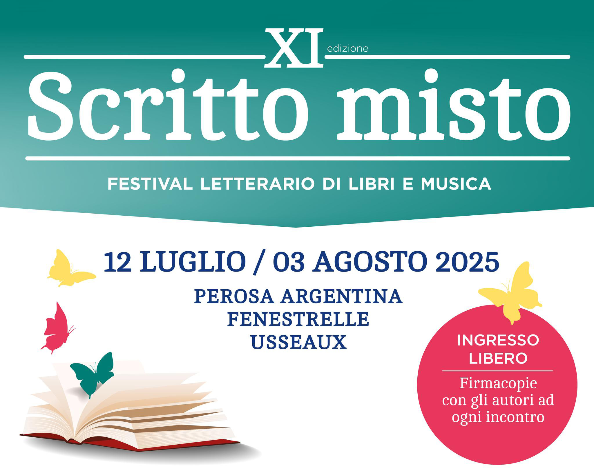 “Scritto Misto” e la Resistenza. Appuntamenti fino al 3 agosto