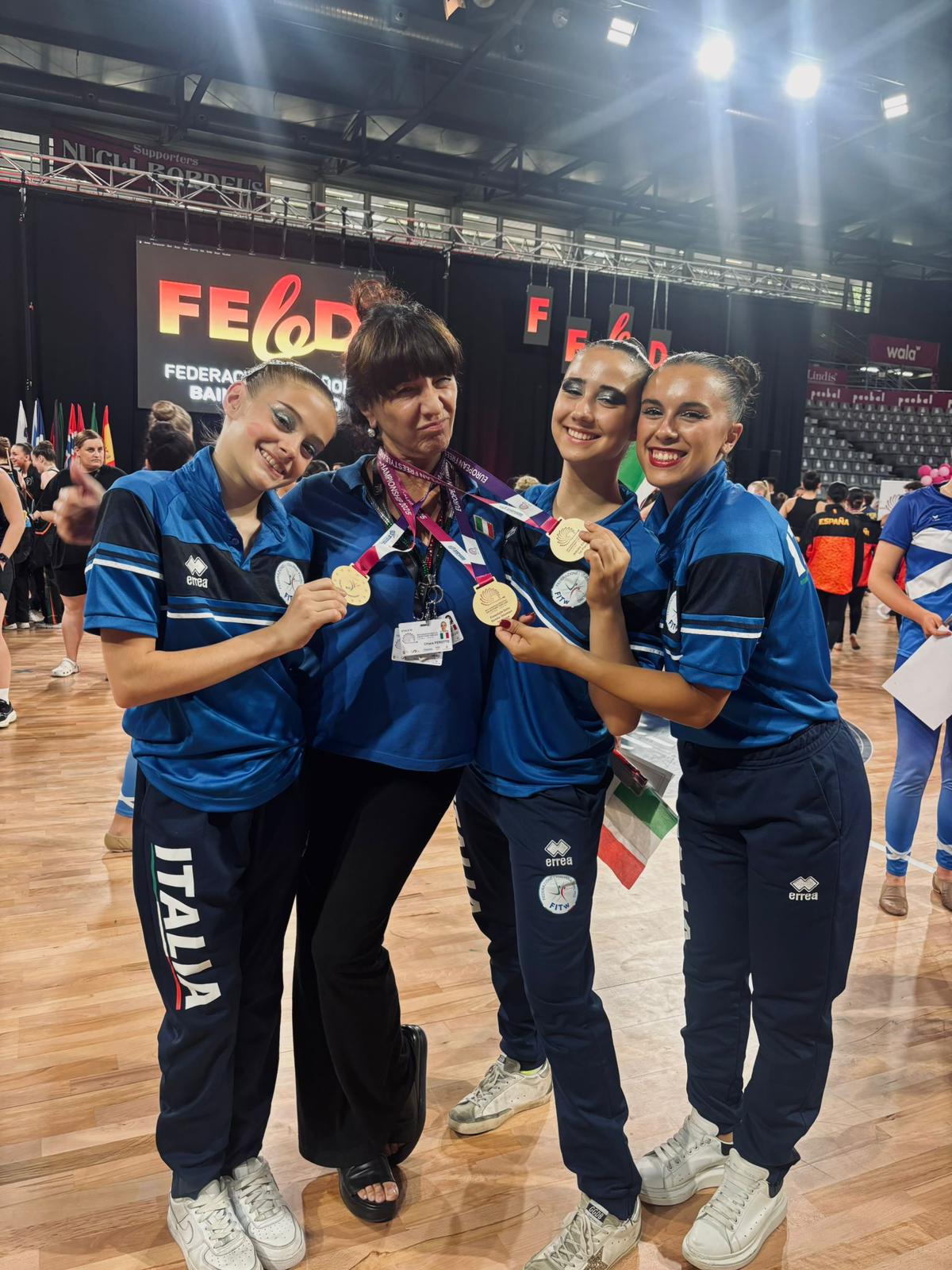 Twirling: le atlete loggesi sul tetto d’Europa