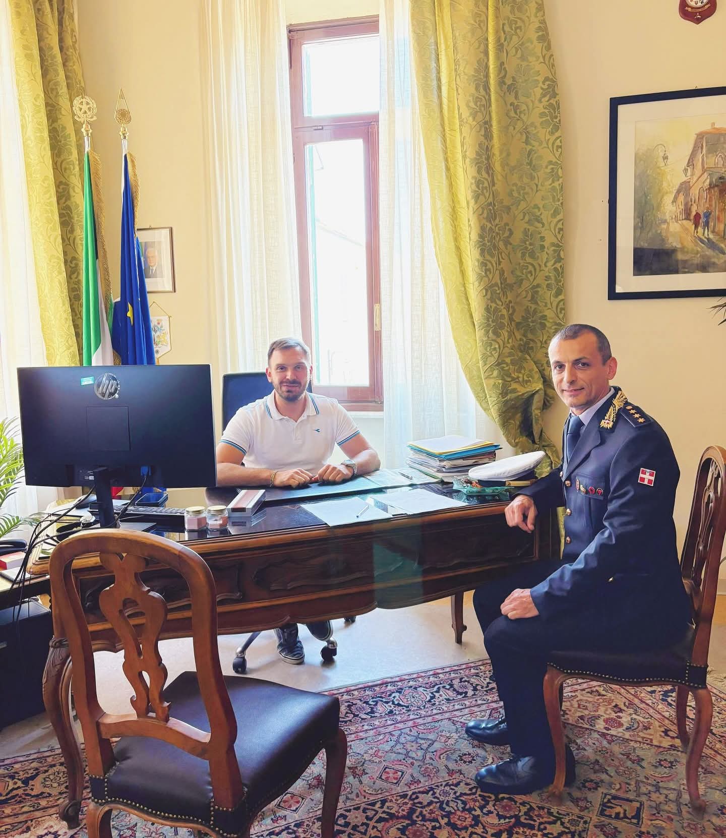 POIRINO – Daniele Pesce nuovo comandante della polizia locale