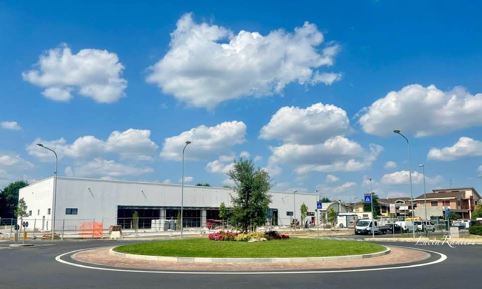 VINOVO – Nuova rotonda completata