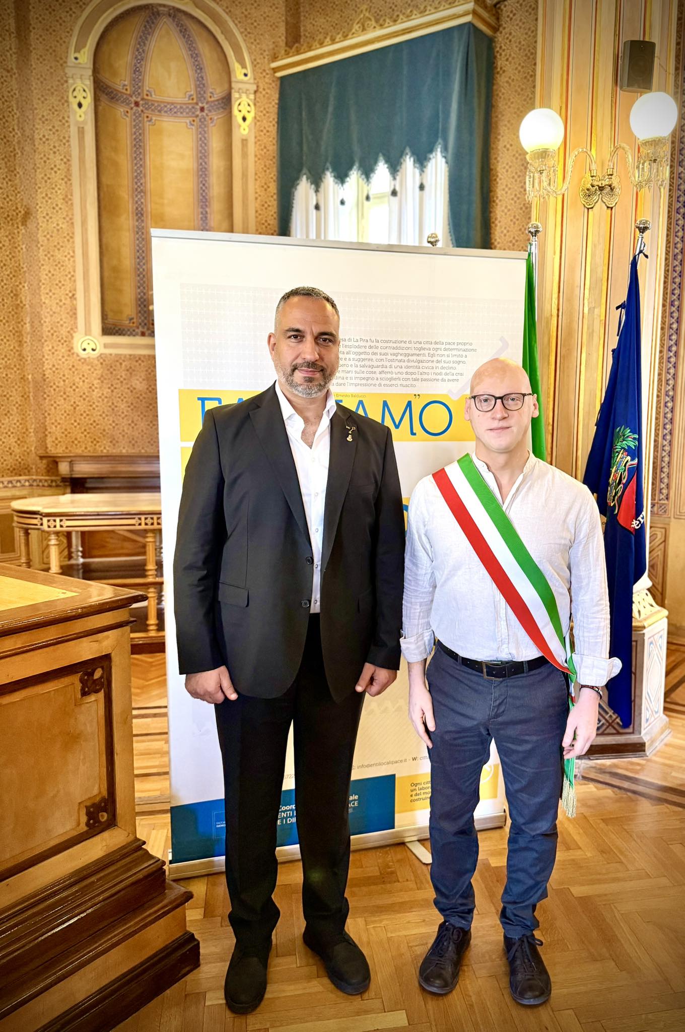 NICHELINO – Incontro tra l’assessore Azzolina e il sindaco di Betlemme