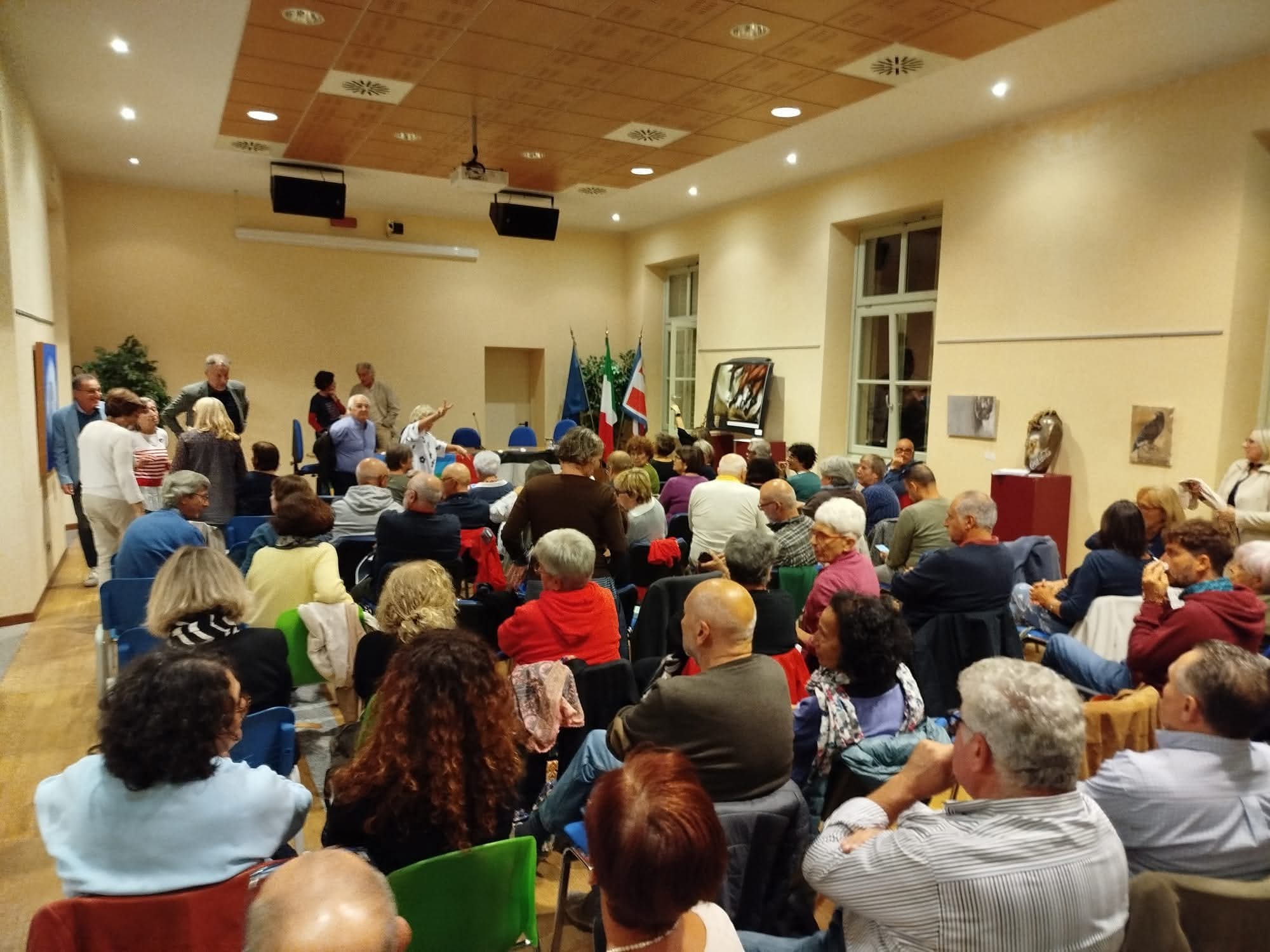 CAMBIANO – Grandissima partecipazione per la serata su Gaza
