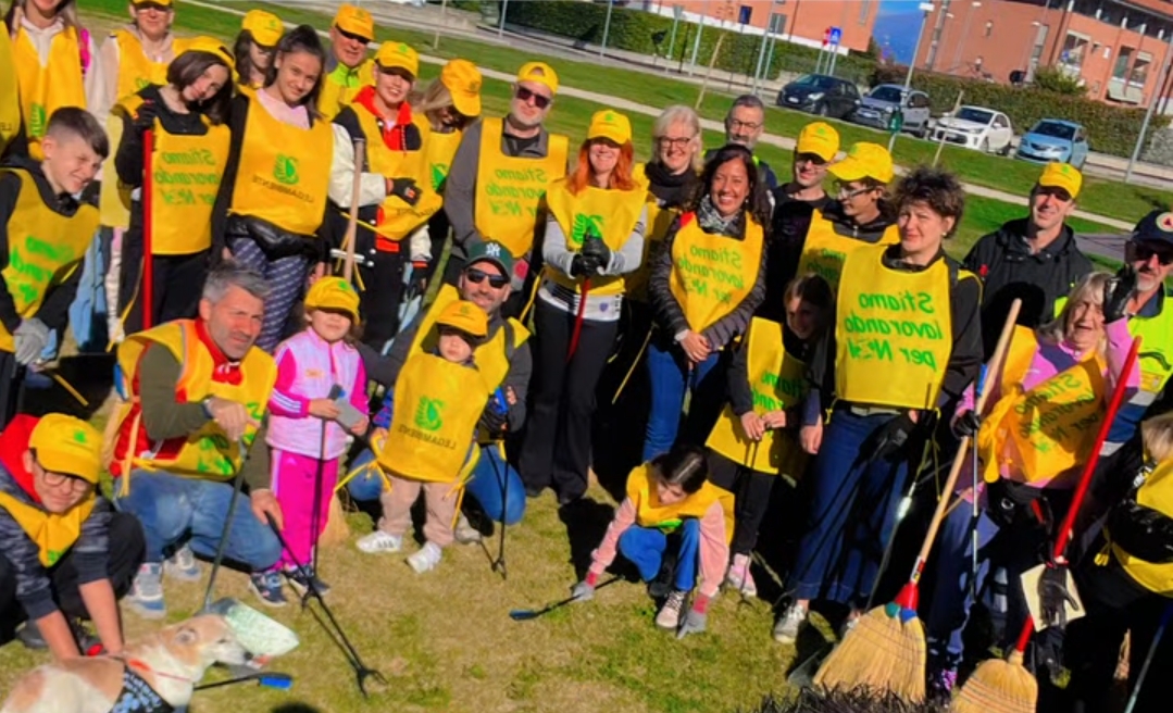 LA LOGGIA – Successo di partecipazione per l’iniziativa ambientale