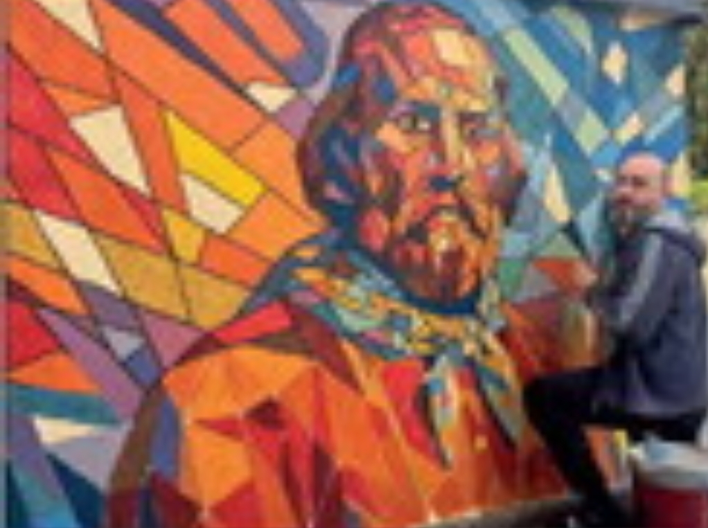 SANTENA – Nuovo murales dedicato a Garibaldi