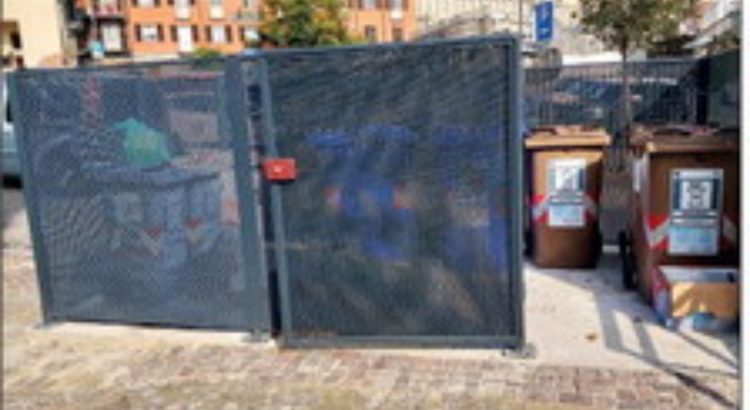 MONCALIERI – Lavori alle isole ecologiche del centro MONCALIERI – Lavori alle isole ecologiche del centro