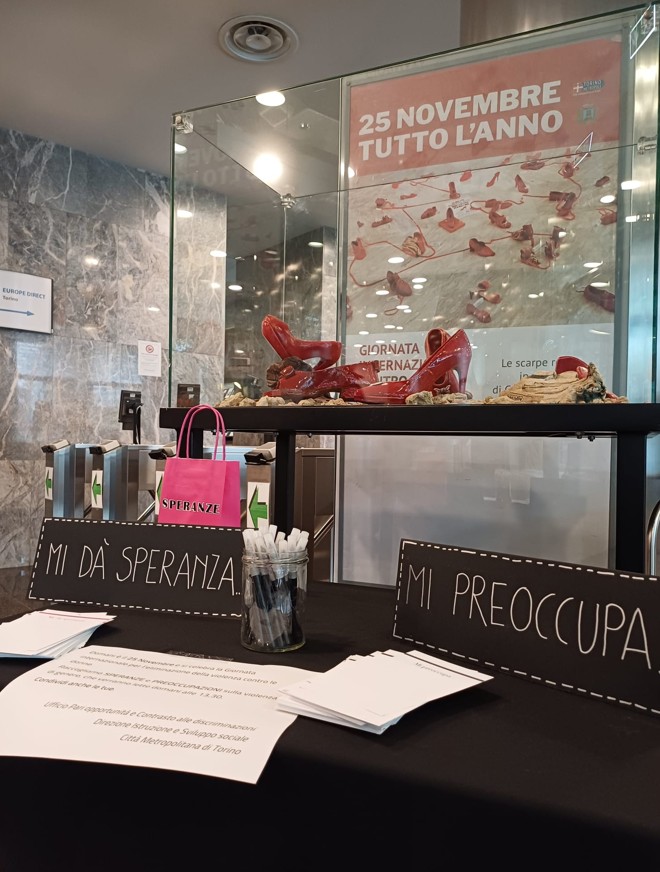 martedì 25 novembre alle 12,30 Città Metropolitana celebra le donne e il contrasto alla violenza di genere