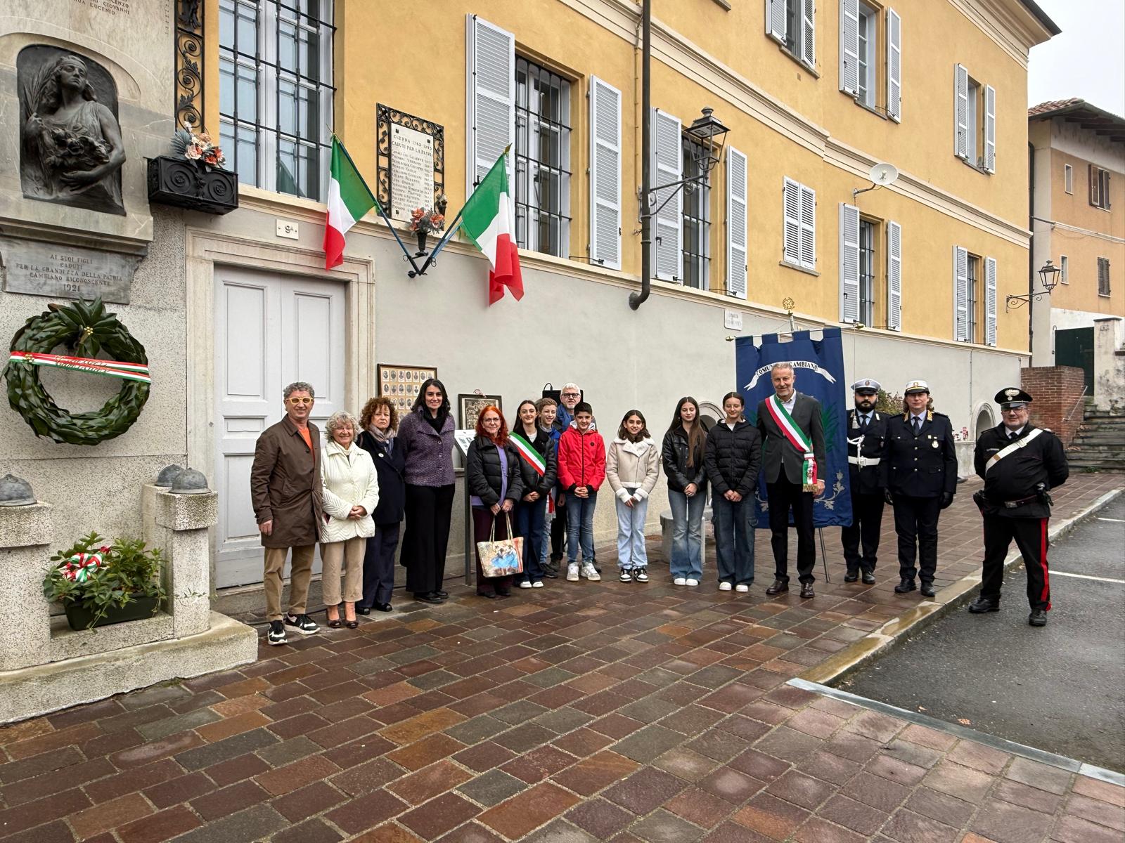 CAMBIANO – ‘Ripercorrere la storia per educare la pace’