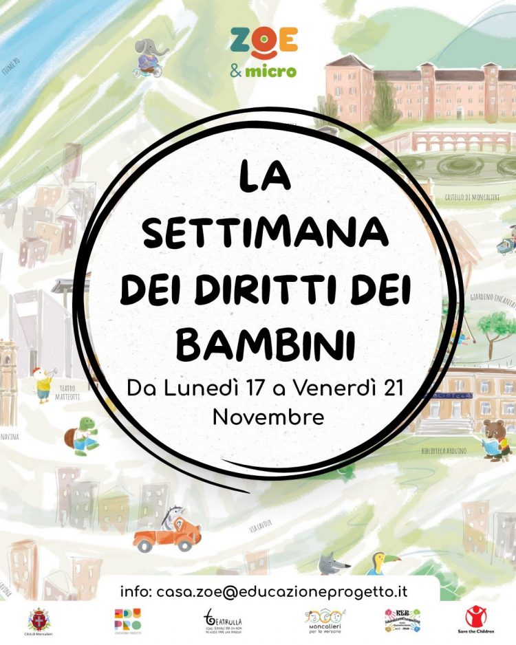 MONCALIERI – La settimana dei diritti dei bambini