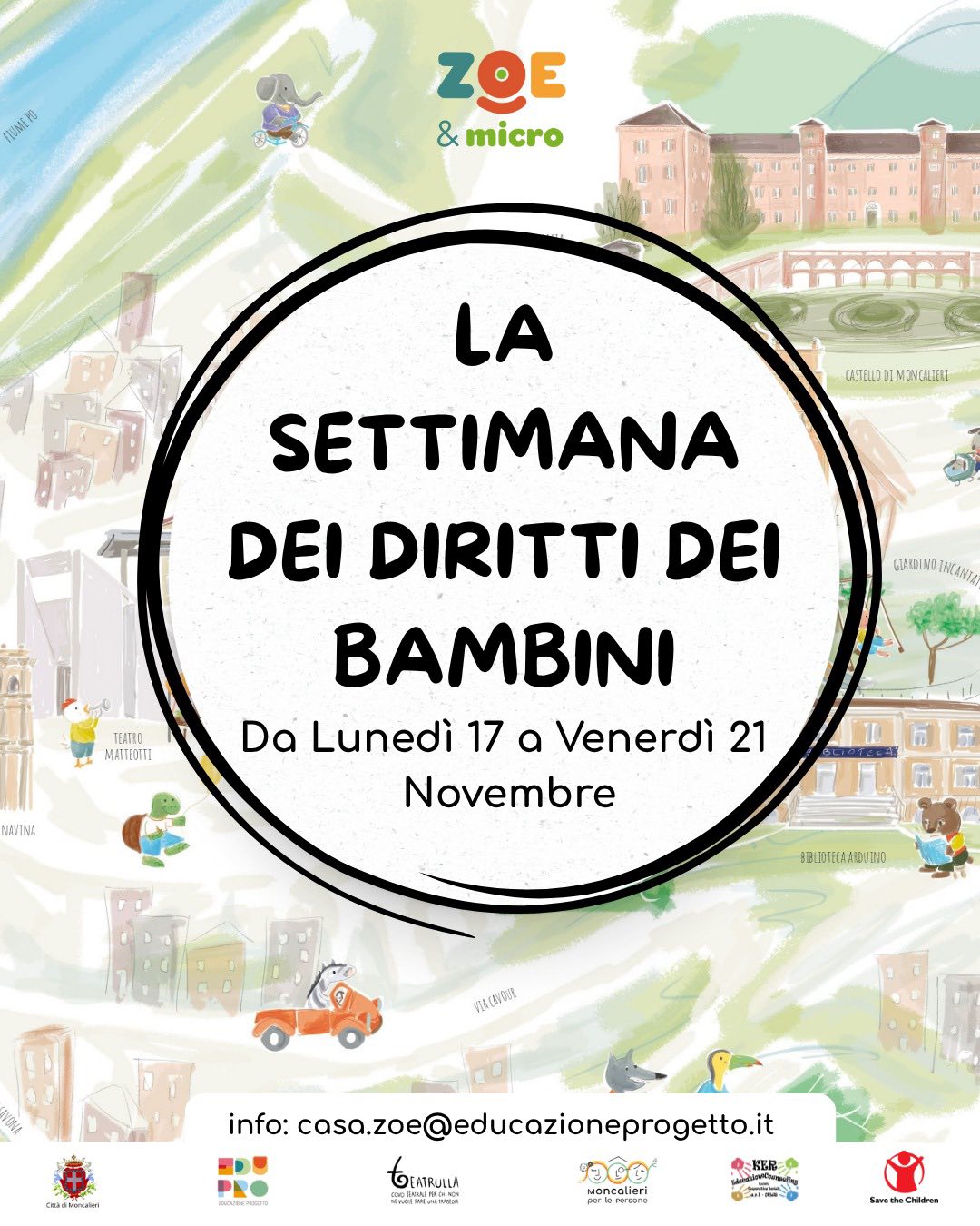 MONCALIERI – La settimana dei diritti dei bambini MONCALIERI – La settimana dei diritti dei bambini