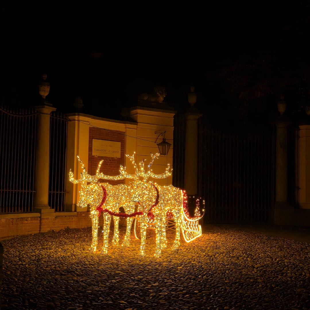SANTENA – Sono arrivate le luci di Natale