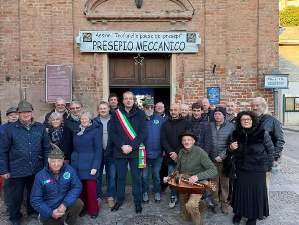 TROFARELLO – Si chiude con 2000 visitatori l’esposizione del presepe evangelico