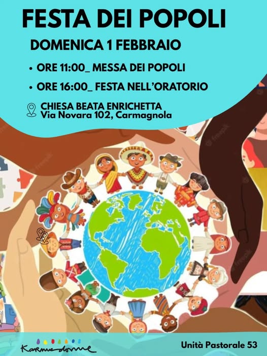 CARMAGNOLA – Domenica la festa dei popoli