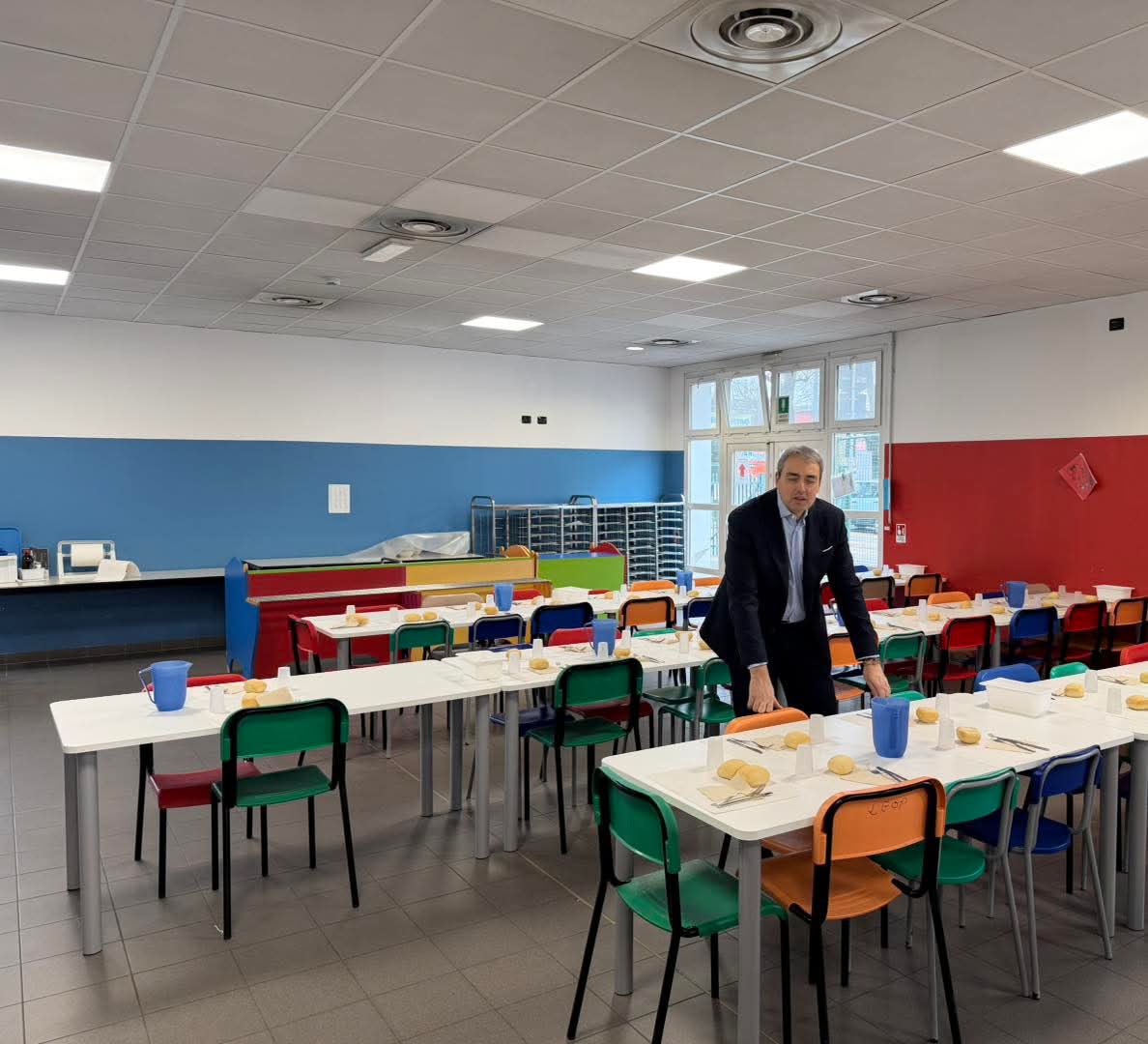 TROFARELLO – Sopralluogo del sindaco nelle scuole TROFARELLO – Sopralluogo del sindaco nelle scuole