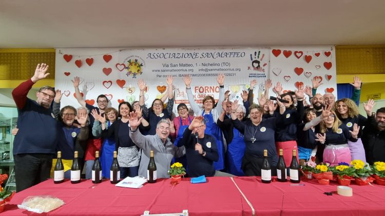 NICHELINO – Grande successo per la cena del cuore