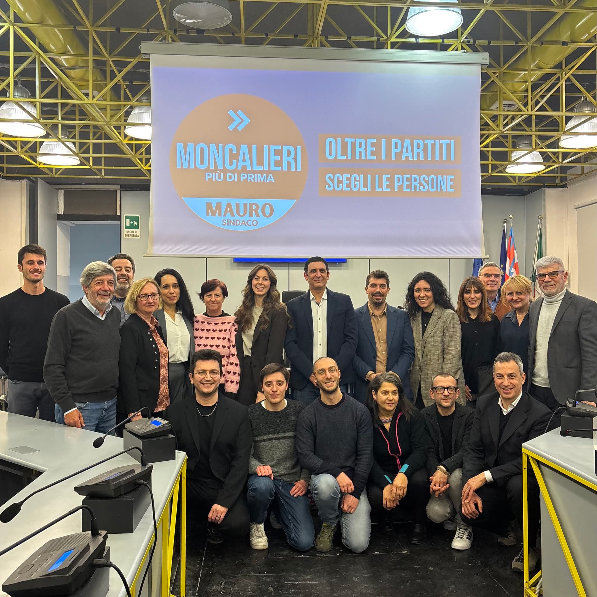 MONCALIERI – Presentata la lista civica ‘Moncalieri più di prima’ MONCALIERI – Presentata la lista civica ‘Moncalieri più di prima’