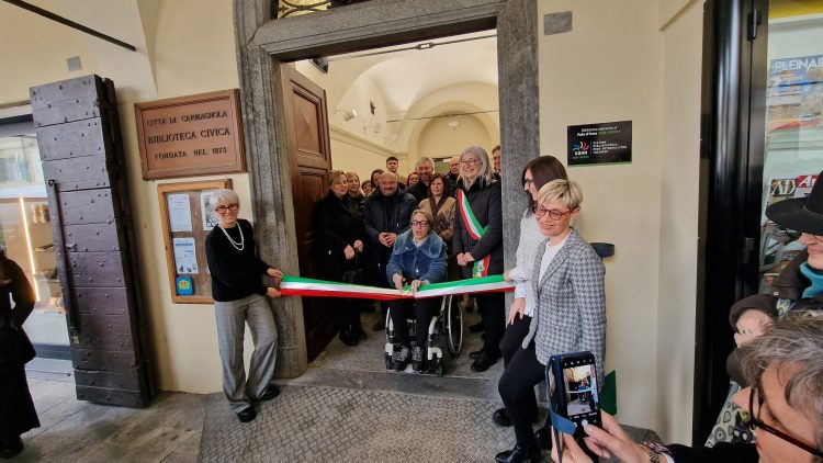 CARMAGNOLA – L’inaugurazione della ‘nuova’ biblioteca