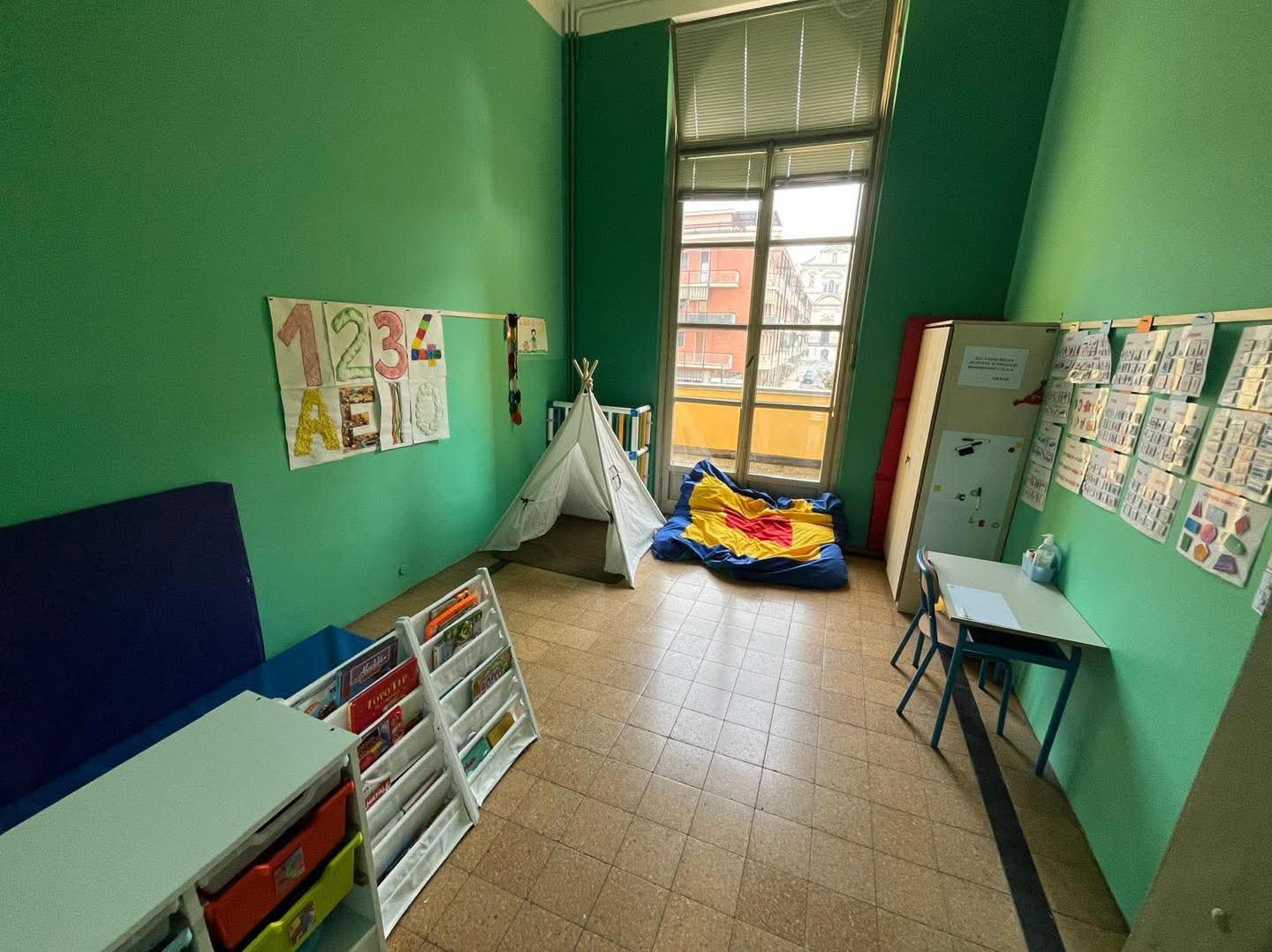 SANTENA – Alla scuola Cavour nasce ‘La stanza di gio’ SANTENA – Alla scuola Cavour nasce ‘La stanza di gio’