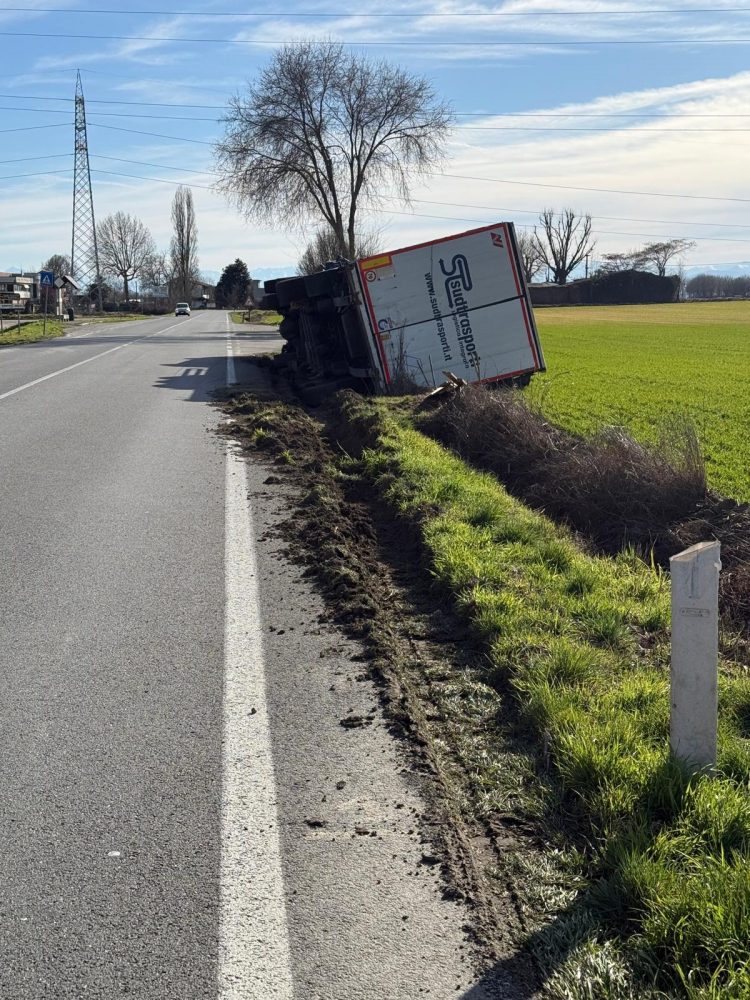 CARIGNANO – Incidente sulla provinciale 142