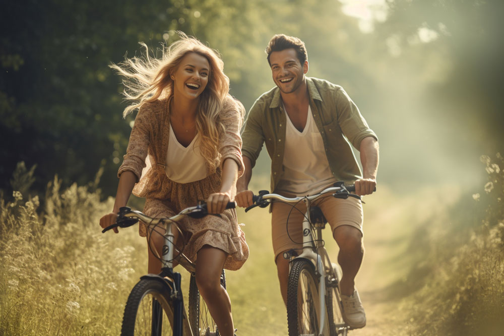 Andare in bicicletta non si scorda mai, E NEANCHE LA SENSAZIONE DI ESSERE INNAMORATI Andare in bicicletta non si scorda mai, E NEANCHE LA SENSAZIONE DI ESSERE INNAMORATI