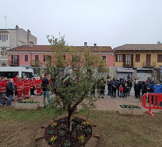 TROFARELLO – Accanto all’ulivo si ricorda la giornata del ricordo delle vittime del Covid