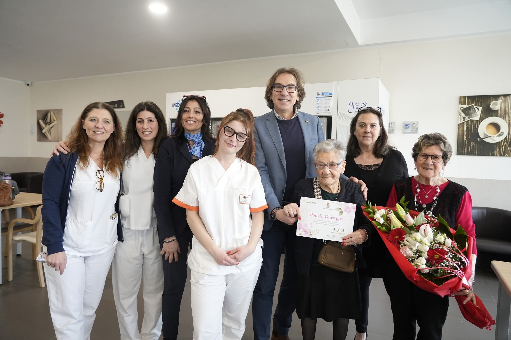 NICHELINO – Festa per i 105 anni di Giuseppa