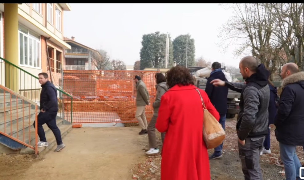 SANTENA – Sopralluogo nel cantiere della nuova Casa di Comunità