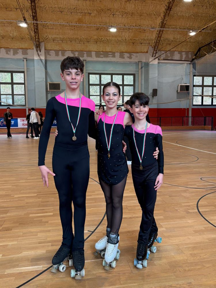 PATTINAGGIO ARTISTICO – Quattro ori per la Skating School LuciMar di La Loggia