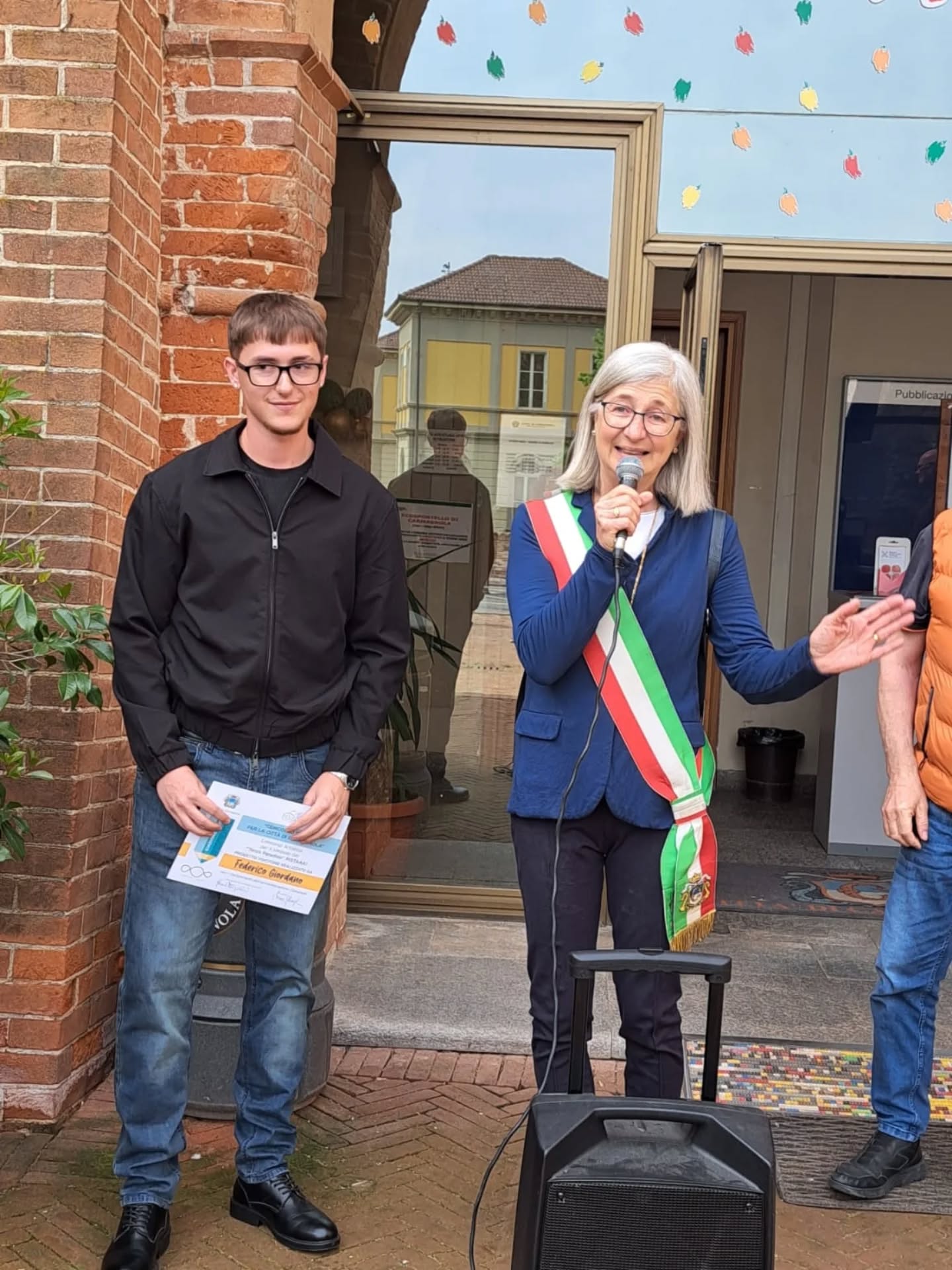 CARMAGNOLA – Premiato il vincitore del concorso di idee