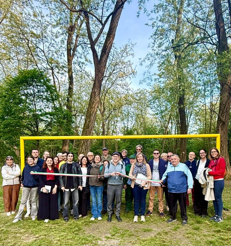 NICHELINO – Al Boschetto un bosco sfera e 110 nuovi alberi