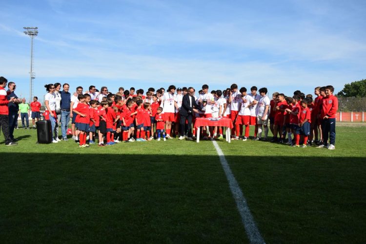 TROFARELLO – Premiazione della squadra di calcio under 17