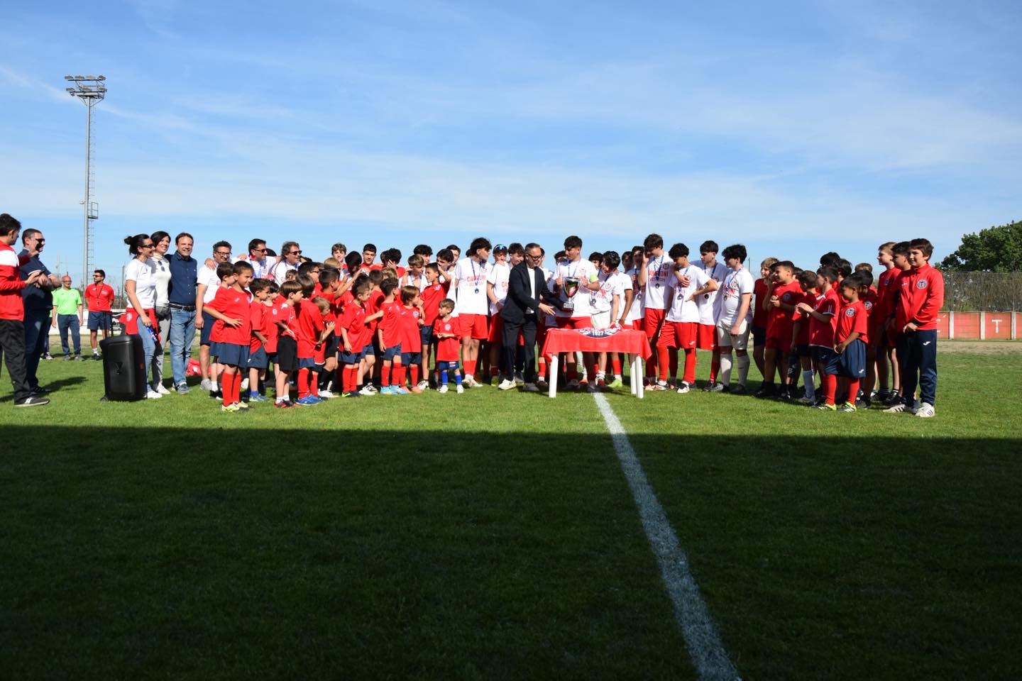 TROFARELLO – Premiazione della squadra di calcio under 17