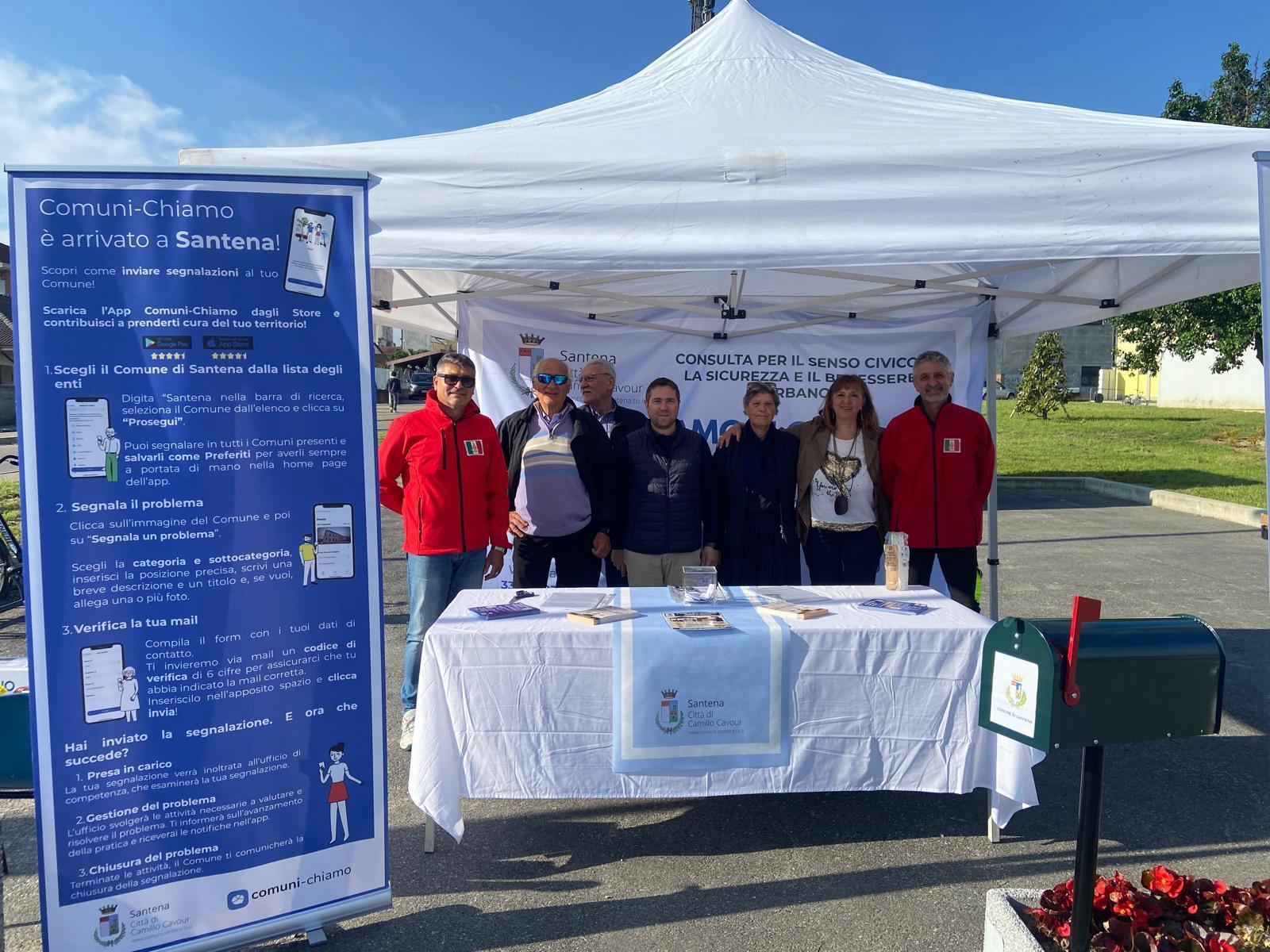 SANTENA – Gazebo della Consulta, iniziativa partecipata
