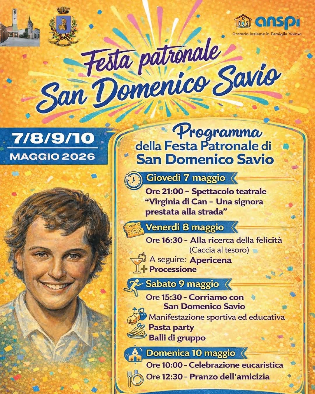 VINOVO – Festa patronale di San Domenico Savio