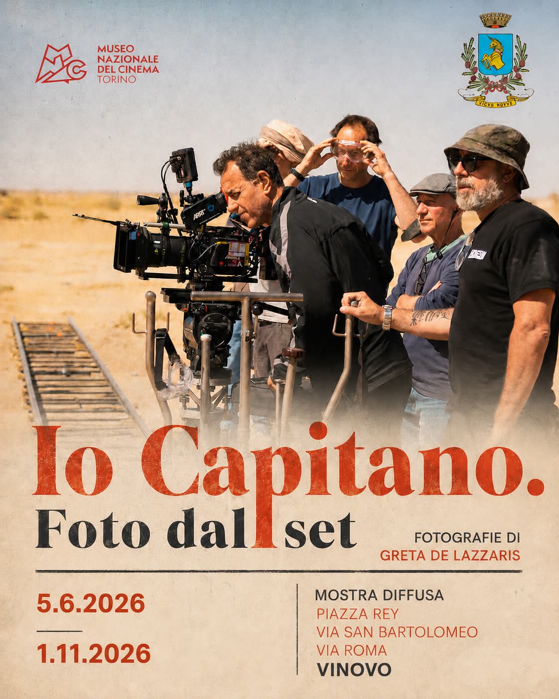 VINOVO – Mostra fotografica ‘Io capitano, foto dal set’ VINOVO – Mostra fotografica ‘Io capitano, foto dal set’